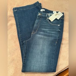 Good American Good Legs Flare Jeans, Women, Size 31/12